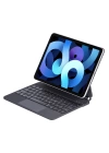 BFS  iPad Pro 12.9 (2022) Kılıf X9 Magic Manyetik Klavyeli Tablet Kılıfı - Siyah
