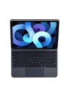 BFS  iPad Pro 12.9 (2022) Kılıf X9 Magic Manyetik Klavyeli Tablet Kılıfı - Siyah