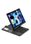 BFS  iPad Pro 13 (2024) F13 ATS Kılıf Magic Dönen Klavyeli Tablet Kılıf - Siyah