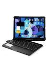 BFS  iPad Pro 13 (2024) F13 ATS Kılıf Magic Dönen Klavyeli Tablet Kılıf - Siyah