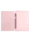 BFS iPad Pro 13 (2024) Kılıf Kalemlikli Hugo Tablet Kılıfı - Rose Gold