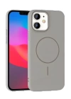 BFS  iPhone 11 Broş Magsafe Kapak - Titan Gri