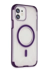 BFS  iPhone 11 Hilton Magsafe Kapak - Derin Mor