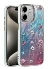 BFS iPhone 11 Kılıf Blade Aynalı Desenli Kapak - Desen 4