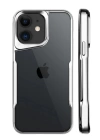 BFS  iPhone 11 Kılıf Boyi Silikon Kapak - Gümüş