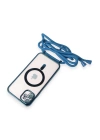 BFS  iPhone 11 Kılıf Divo Lazer Askılı Magsafe Kapak - Sierra Blue