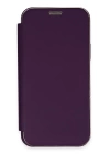 BFS  iPhone 11 Kılıf Dolpin Kapaklı - Derin Mor