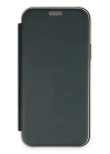 BFS  iPhone 11 Kılıf Dolpin Kapaklı - Koyu Yeşil