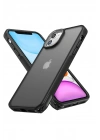 BFS iPhone 11 Kılıf Elegant Kapak - Siyah