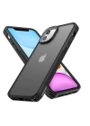 BFS  iPhone 11 Kılıf Elegant Kapak - Siyah
