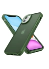 BFS  iPhone 11 Kılıf Elegant Kapak - Yeşil