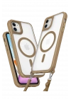 BFS  iPhone 11 Kılıf Enka Magsafe Silikon Kılıf - Desert