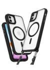 BFS  iPhone 11 Kılıf Enka Magsafe Silikon Kılıf - Siyah