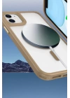 BFS  iPhone 11 Kılıf Enka Magsafe Silikon Kılıf - Titan Gri
