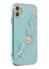 BFS  iPhone 11 Kılıf Esila Silikon - Su Yeşili