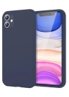 BFS  iPhone 11 Kılıf First Silikon - Lacivert