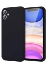 BFS  iPhone 11 Kılıf First Silikon - Siyah