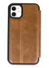 BFS  iPhone 11 Kılıf Flip Cover - Taba