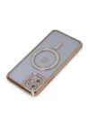 BFS  iPhone 11 Kılıf Joke Simli Magneticsafe Kılıf - Gold