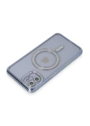 BFS  iPhone 11 Kılıf Joke Simli Magneticsafe Kılıf - Mavi