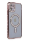 BFS  iPhone 11 Kılıf Joke Simli Magneticsafe Kılıf - Pembe