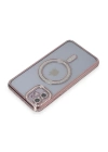 BFS  iPhone 11 Kılıf Joke Simli Magneticsafe Kılıf - Pembe
