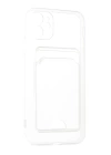 BFS  iPhone 11 Kılıf Kart Şeffaf Silikon - Şeffaf
