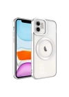 BFS  iPhone 11 Kılıf Kross Magneticsafe Kapak - Gümüş