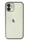 BFS  iPhone 11 Kılıf  Lensli Silikon - Siyah