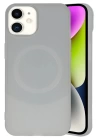 BFS  iPhone 11 Kılıf Maya Karbon Kapak - Gri