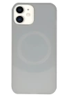 BFS  iPhone 11 Kılıf Maya Karbon Kapak - Gri
