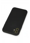 BFS  iPhone 11 Kılıf Nano içi Kadife Silikon - Siyah