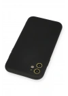 BFS iPhone 11 Kılıf Nano içi Kadife Silikon - Siyah