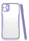 BFS  iPhone 11 Kılıf Platin Silikon - Lila