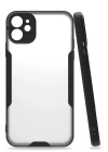 BFS  iPhone 11 Kılıf Platin Silikon - Siyah