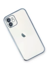 BFS  iPhone 11 Kılıf Razer Lensli Silikon - Açık Mavi