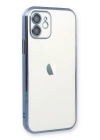BFS  iPhone 11 Kılıf Razer Lensli Silikon - Açık Mavi