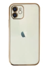 BFS  iPhone 11 Kılıf Razer Lensli Silikon - Gold