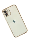 BFS  iPhone 11 Kılıf Razer Lensli Silikon - Gold