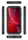 BFS  iPhone 11 Kılıf Red Pepper Su Geçirmez Kılıf - Siyah-Gri