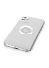 BFS  iPhone 11 Kılıf Santa Lens Silikon - Şeffaf