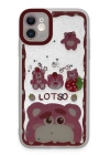 BFS  iPhone 11 Kılıf Sweet Desenli Silikon Kapak - Pembe