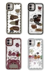 BFS  iPhone 11 Kılıf Sweet Desenli Silikon Kapak - Pembe