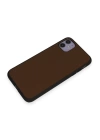 BFS  iPhone 11 Kılıf Taft Kapak - Kahverengi