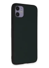 BFS  iPhone 11 Kılıf Taft Kapak - Koyu Yeşil