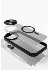 BFS iPhone 11 Kılıf Teleskop Lens Magsafe Silikon Kapak - Lacivert