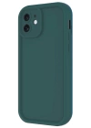 BFS  iPhone 11 Kılıf Viera Silikon - Koyu Yeşil