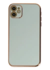 BFS  iPhone 11 Kılıf Volet Silikon - Açık Yeşil
