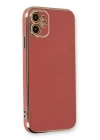 BFS  iPhone 11 Kılıf Volet Silikon - Kırmızı