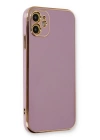 BFS  iPhone 11 Kılıf Volet Silikon - Mor